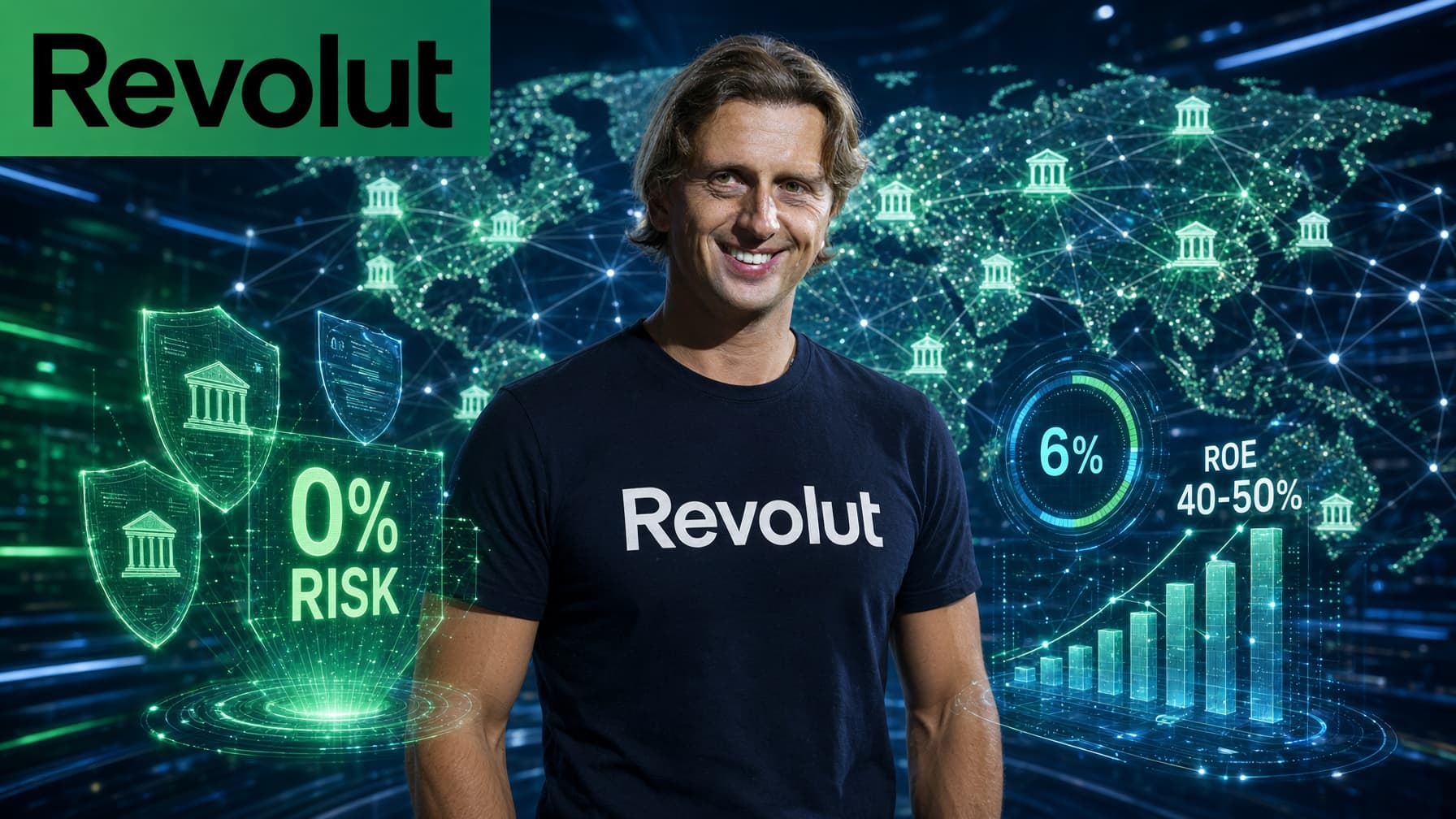 Nulla kockázat, száznál több ország: így építené fel a Revolut a globális bankot