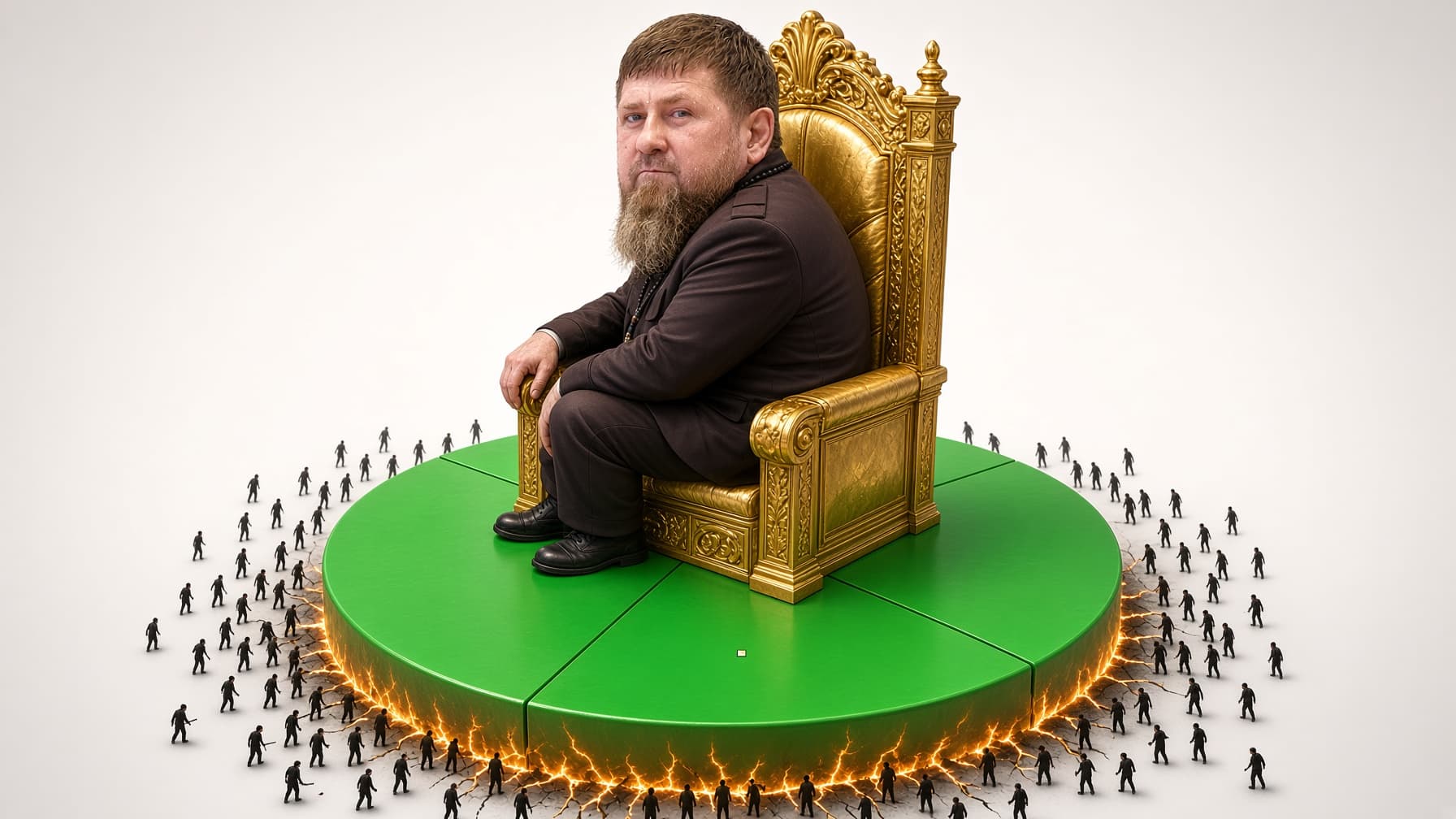 Kadyrov won with 99.85 percent, but he can't rest easy