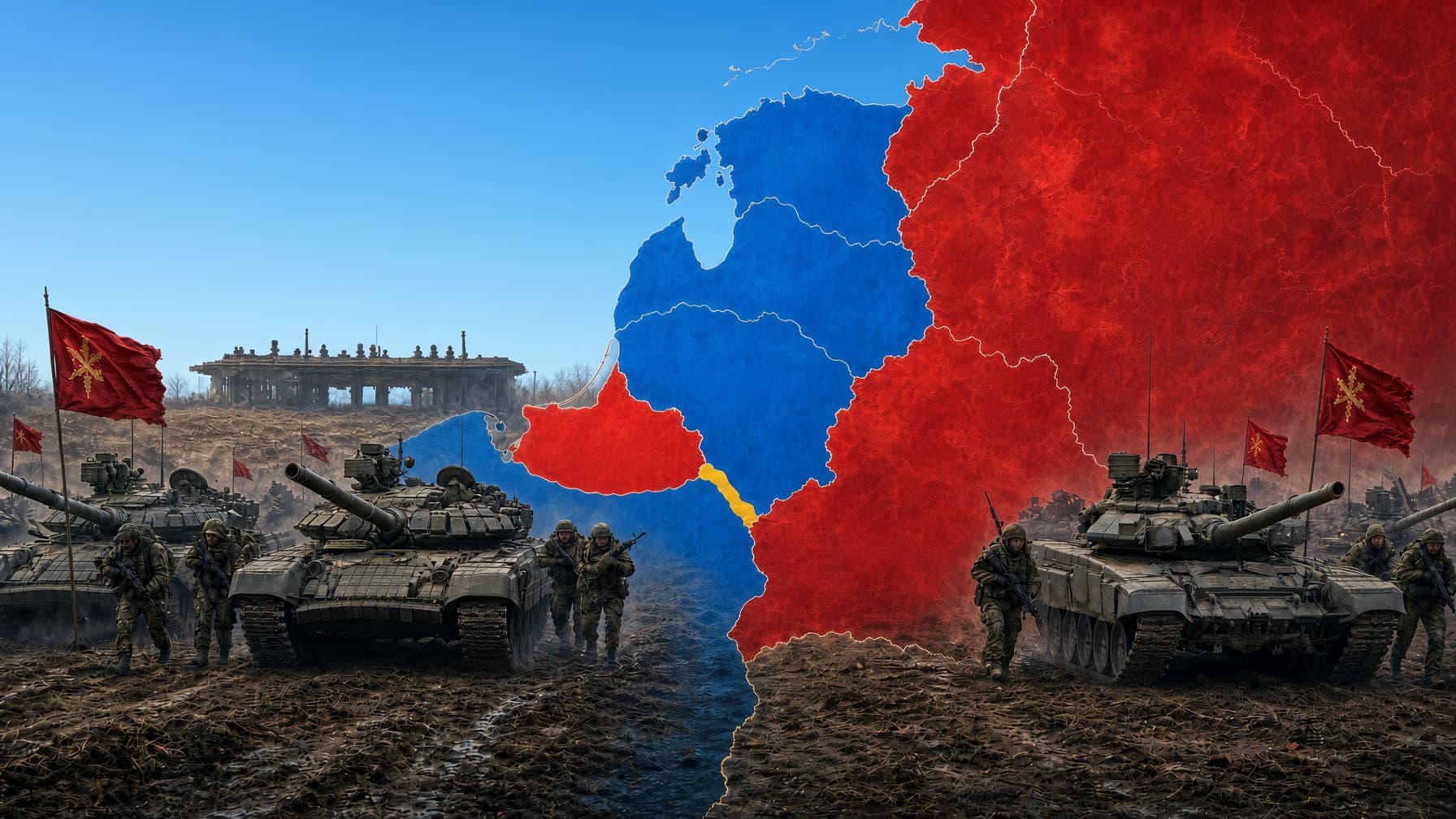 Ciolponea tábornok: Oroszország ideiglenesen elfoglalhat egy területet a Baltikumban, Lengyelországban, Romániában, hogy alkudozásra használja